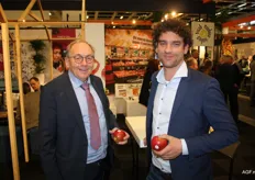 Fruithandelaren Jan Timmermans en Rene Wellner